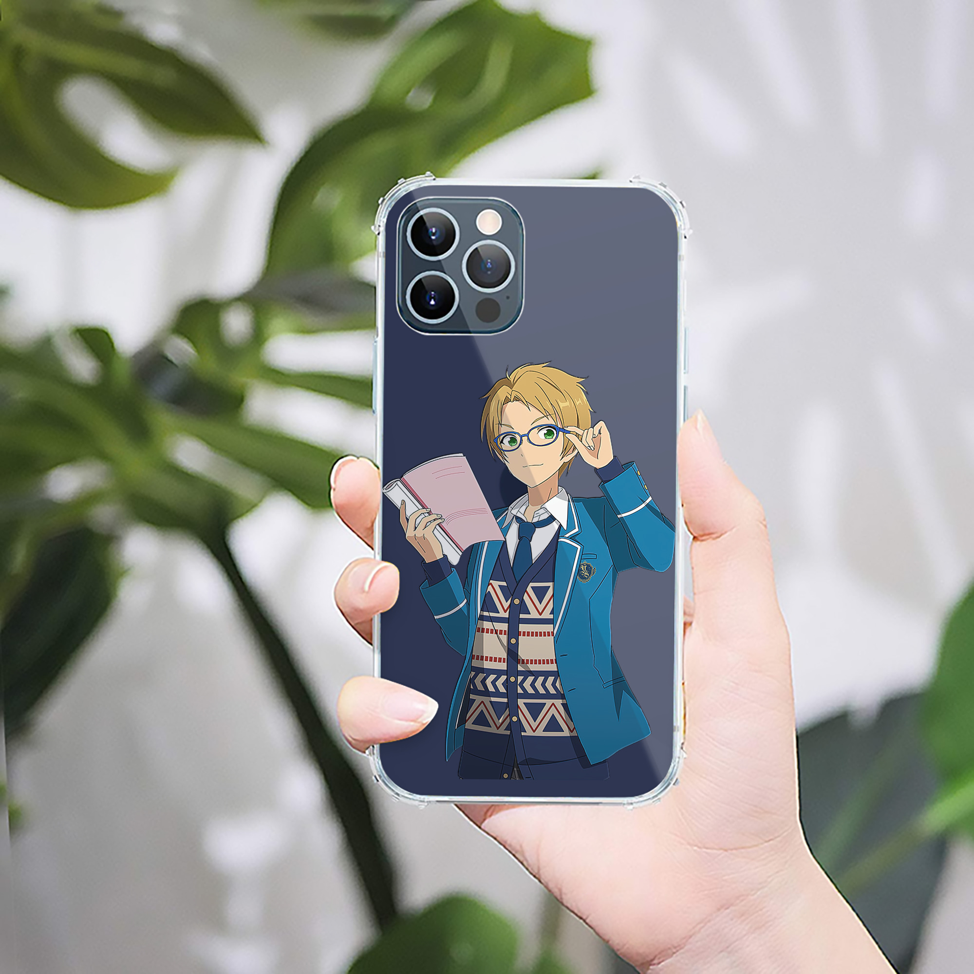 （画像用） あんさんぶるスターズ! Ensemble Stars 【iPhone 12シリーズ対応】透明スマホケース（クリアソフトケース）